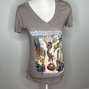 Radio Days world’s fair Chicago t shirt tee short sleeve shirt size large